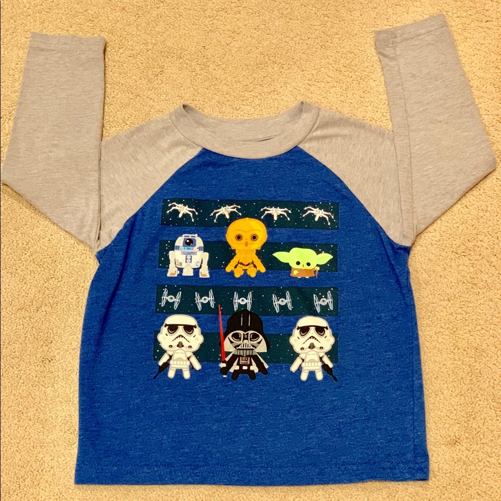 Boys Star Wars Long Sleeve Tee